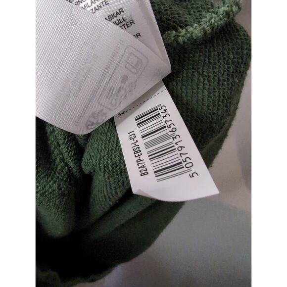 Gymshark Lg green rest day sweats shark logo sweatshirt hoodie - Picture 9 of 9